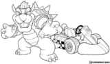 Kolorowanki Mario Kart do druku | Pobierz lub wydrukuj za darmo