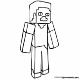 Kolorowanki Minecraft do druku | Pobierz lub wydrukuj za darmo