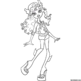 Kolorowanki Monster High do druku | Pobierz lub wydrukuj za darmo