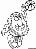 Kolorowanki Mr. Potato Head do druku | Pobierz lub wydrukuj za darmo