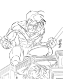 Kolorowanki Nightwing do druku | Pobierz lub wydrukuj za darmo