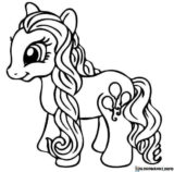 Kolorowanki Pinkie Pie do druku | Pobierz lub wydrukuj za darmo