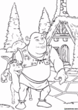 Kolorowanki Shrek do druku | Pobierz lub wydrukuj za darmo