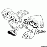 Kolorowanki Splatoon do druku | Pobierz lub wydrukuj za darmo