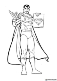 Kolorowanki Superman do druku | Pobierz lub wydrukuj za darmo